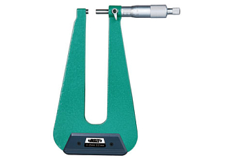 Микрометр МЛ-25, 0-25мм, 0.01 мм глубина рамки 155мм, INSIZE - фото 1