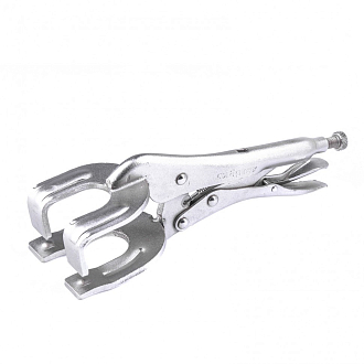 Зажим ручной, двойной, точечная фикс., 225 мм Сибртех - фото 3