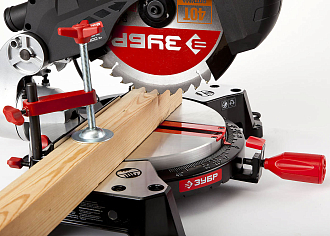 Пила торцовочная комбинированная ЗПТК-255-1800 Мастер ЗУБР 1800 Вт, 250х30 мм - фото 6