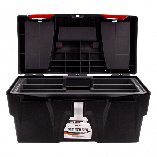 Фото 6 товара Ящик для инструмента 20", 500 х 260 х 260 мм, пластик Россия Stels