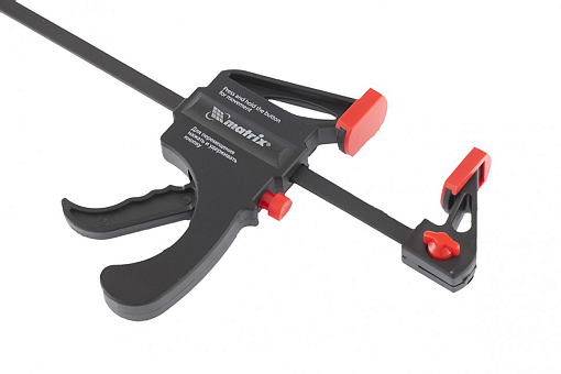 Фото 2 товара Струбцина универсальная F-образная, 150 х 265 х 45 мм, пластмассовый корпус Matrix