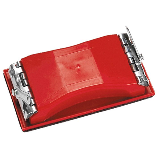 Фото 0 товара Брусок для шлифования, 160 х 85 мм, пластиковый с зажимами Matrix