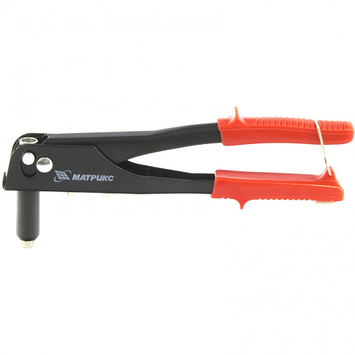 Фото 0 товара Заклепочник, 250 мм, заклепки 2,4-3,2-4,0-4,8 мм Матрикс