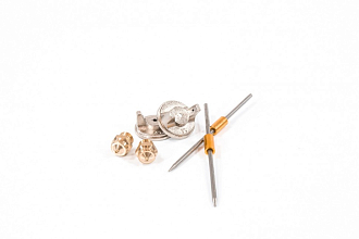 Краскораспылитель пневм. с нижним бачком V 1, 0 л, сопло D 1.2, 1.5 и 1.8 мм Matrix - фото 5