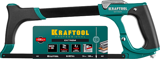 Фото 5 товара Ножовка по металлу Extrem 15802_z02 KRAFTOOL 300 мм, 230 кгс