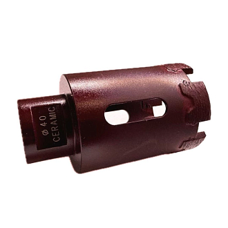 Сверло алмазное DDR-W 40D-16L-2.6T-M14-45L "Shiny Ultra Speed" Elsilber - фото 2