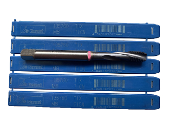 Метчик М 8х1,25 м/р для глухих отверстий HSS-E-PM TiCN Garant - фото 2