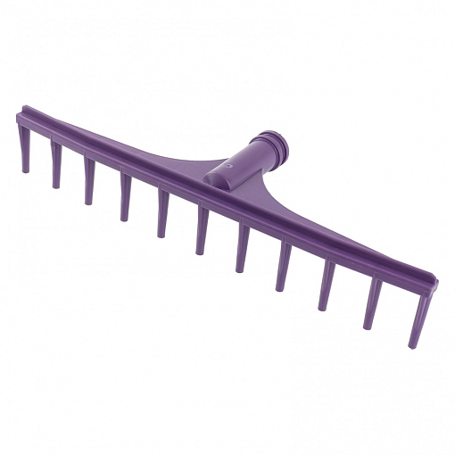 Фото 0 товара Грабли пластиковые, 480 мм, 11 круглых зубьев, сенные, без черенка, Россия, Sparta