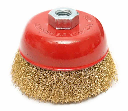 Фото 0 товара Щётка чашка для шлифовальной машины 75мм