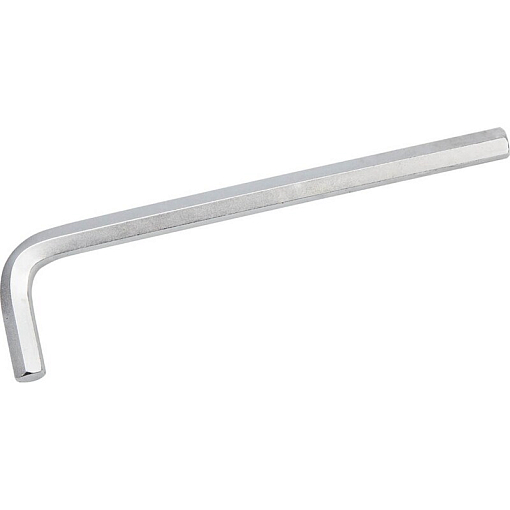 Фото 0 товара Ключ имбусовый длинный, Cr-Mo, сатинированное покрытие, HEX 10 Зубр 27451-10