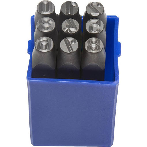 Фото 0 товара Клейма цифровые арабские, серия ПРОФЕССИОНАЛ Зубр 21501-08