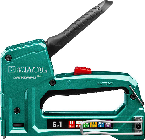 Фото 1 товара Степлер для скоб Universal HD 3188 KRAFTOOL 6-в-1, тип 53, 53F, 140, 13, 300 500,