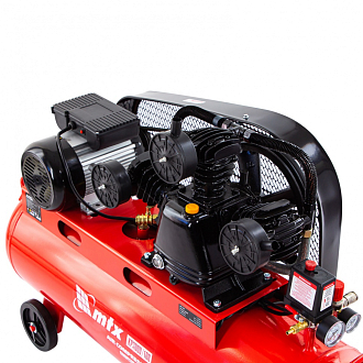 Компрессор воздушный ременный привод КР3000/100 3,0 кВт, 100 литров, 510 л/мин МТХ - фото 8