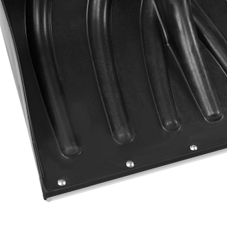 Лопата для уборки снега пластиковая, 490х325х1380 мм, стальной черенок, Palisad - фото 6