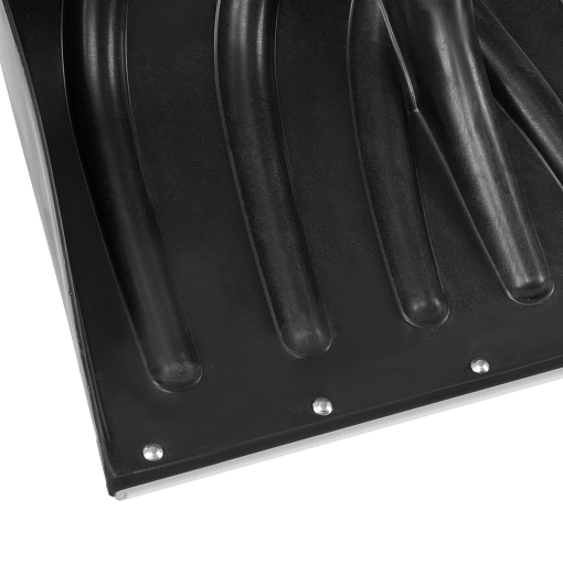 Фото 5 товара Лопата для уборки снега пластиковая, 490х325х1380 мм, стальной черенок, Palisad