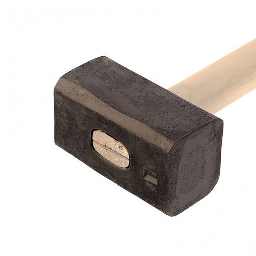 Фото 1 товара Кувалда, 6000 г, кованая головка, деревянная рукоятка "Павлово" Россия