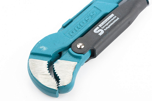 Фото 1 товара Ключ трубный рычажный 1, №1, цельнокованый, CrV, тип "S" Gross