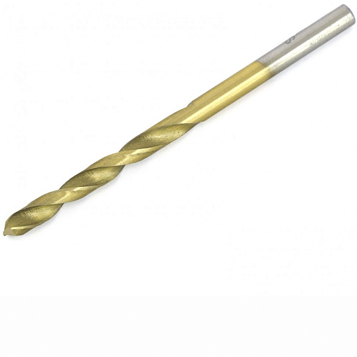 Фото 1 товара Сверло по металлу 4,2 мм, HSS, нитридтитановое покр., цилиндрический хвостовик Matrix