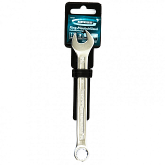 Ключ комб. 12 мм, CrV, холодный штамп Gross - фото 4