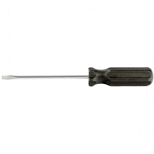Фото 0 товара Отвертка SL3 х 75 мм, углеродистая сталь, черная пластиковая рукоятка Sparta