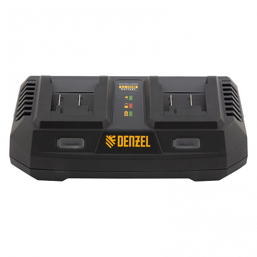 Фото 1 товара Устройство зарядное для аккумуляторов IBC-18-3.0-2, Li-Ion, 18В, 3.0 А, для двух батарей Denzel