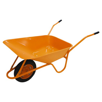 Тачка садово-строительная ТСО-02/01, крашенная, 1 цельнолитое колесо, 120 кг, 90 л Россия - фото 2