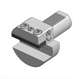 Резцедержатель радиальный для проходных резцов 291.341.111 / В1-30х20 правый БЗСП - фото 1