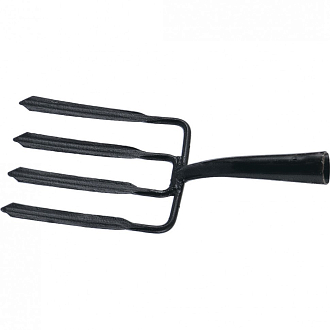 Вилы 4-х рогие, копальные, 190 х 220 х 1320 мм, кованые, деревянный черенок, Арти Россия - фото 2