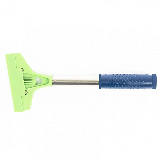 Скребок, фиксированное лезвие 100 мм, мет. обрезин. ручка, 250 мм Сибртех - фото 2