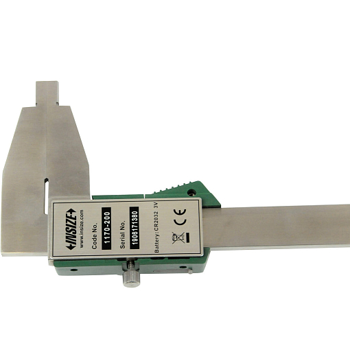 Фото 6 товара Штангенциркуль Шцц- 200 (0.01мм/0.0005") вылет губок 60мм, INSIZE