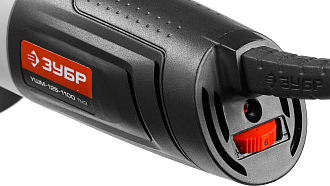 ЗУБР 1100 Вт, 125*22,2 мм, углошлифовальная машина (болгарка) УШМ-125-1100 ТМ3 Мастер - фото 2