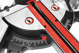 ЗУБР 1100 Вт, 190х20 мм, пила торцовочная ЗПТ-190-1200 ПЛ Мастер - фото 8