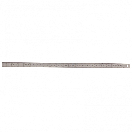Фото 0 товара Линейка измерительная, 500 мм, мет. Россия