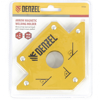 Фиксатор магн. для сварочных работ, усилие 50 Lb Denzel - фото 2