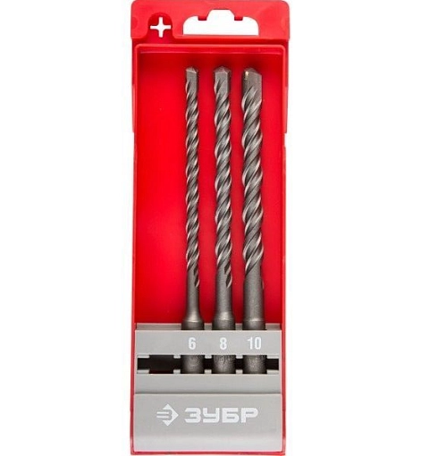 Фото 0 товара Набор буров 6-10 мм SDS-plus (3шт) VIRA