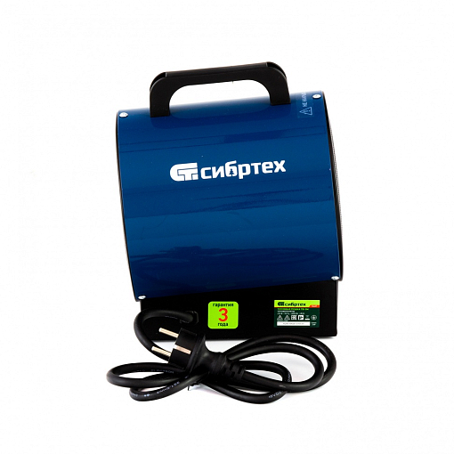 Фото 3 товара Тепловая пушка ТВ-3М, 230 В, 3 режима: вентилятор/1500 Вт /3000 Вт Сибртех