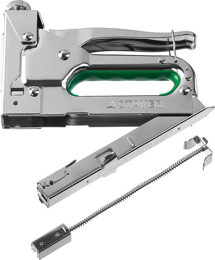 Фото 5 товара Степлер 4 в 1 Max STAYER скобы 140, 28, 300, 500, 140 31508_z02