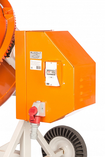 Фото 6 товара Бетоносмеситель СБР-500А.1, 500 л, 1,5 кВт, 380 В, редуктор.