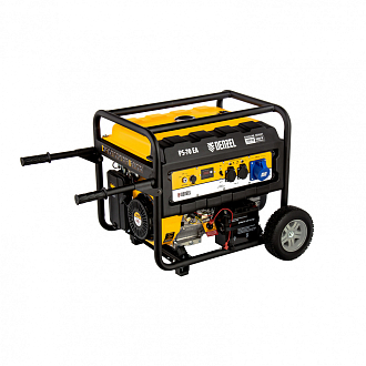 Генератор бенз. PS 70 EA, 7.0 кВт, 230 В, 25 л, коннектор автоматики Denzel - фото 6