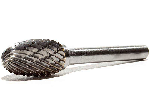 Фото 0 товара Борфреза овальная тип Е 10х16х6х65 R4 спиральн. насечка арт. Е10 16М06 Sekira