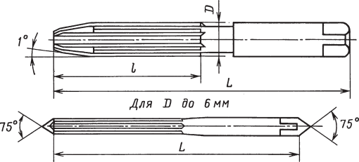 Фото 1 товара Развертка 4,8 Н9 ручная ц/х Sekira