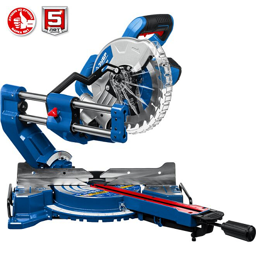 Фото 3 товара ЗУБР 1800 Вт, 216х30 мм, пила торцовочная с протяжкой ППТ-216-П Профессионал