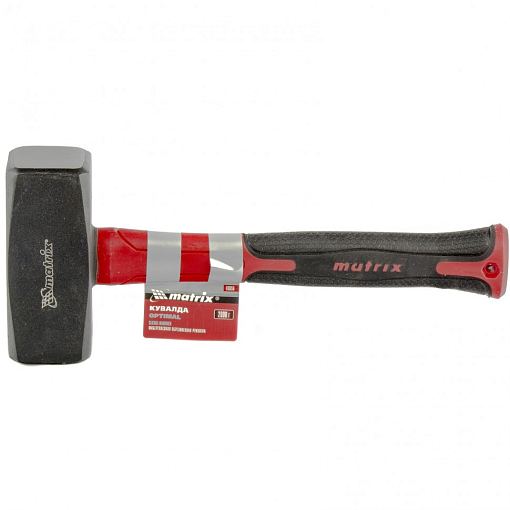 Фото 0 товара Кувалда optimal, 2000 г, фибергласовая обрезин. рукоятка Matrix