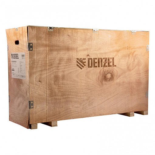 Фото 6 товара Компрессор воздушный BCW3000-T/100, ременный привод, 3.0 кВт, 100 литров, 520 л/мин Denzel