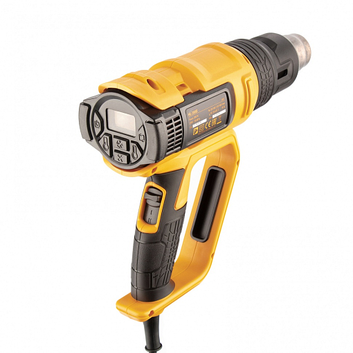 Фото 8 товара Фен технический HG-2000E, 2000 Вт, 2 режима, LCD дисплей Denzel