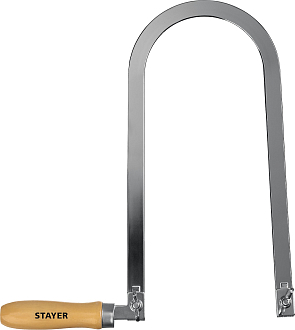 Лобзик ручной хромированный 1530-25_z02 Master STAYER 130x250 мм - фото 1