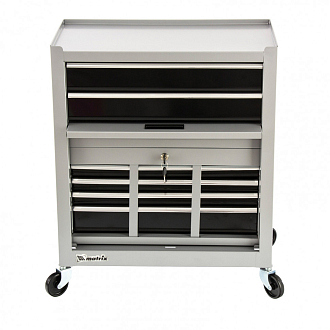 Шкаф для инструмента, 600х260х340 мм, 616х330х658 мм, на колесах, 10 ящиков Matrix - фото 2