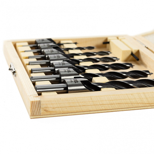 Фото 4 товара Набор сверл зенкеров по дереву, 3-10 мм, 7 шт Denzel