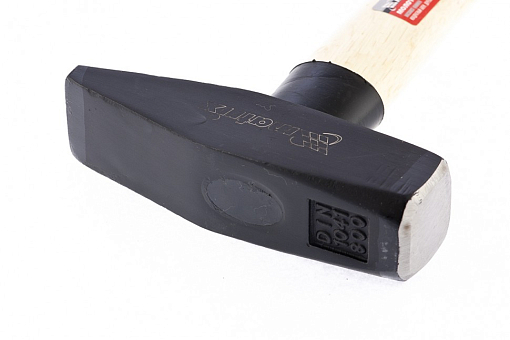 Фото 1 товара Молоток слесарный, 800 г, квадратный боек, деревянная рукоятка Matrix