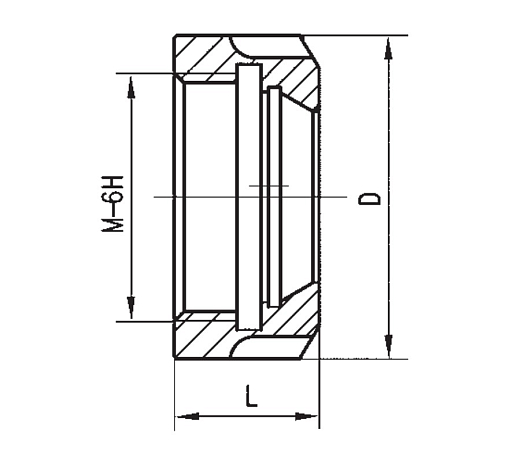 Фото 1 товара ER11-T1 A гайка для цанговых патронов Zegyo